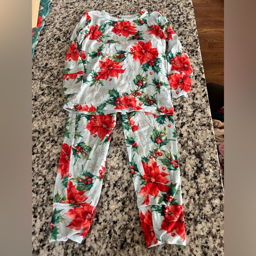 Posh peanut poinsettias sleeve set